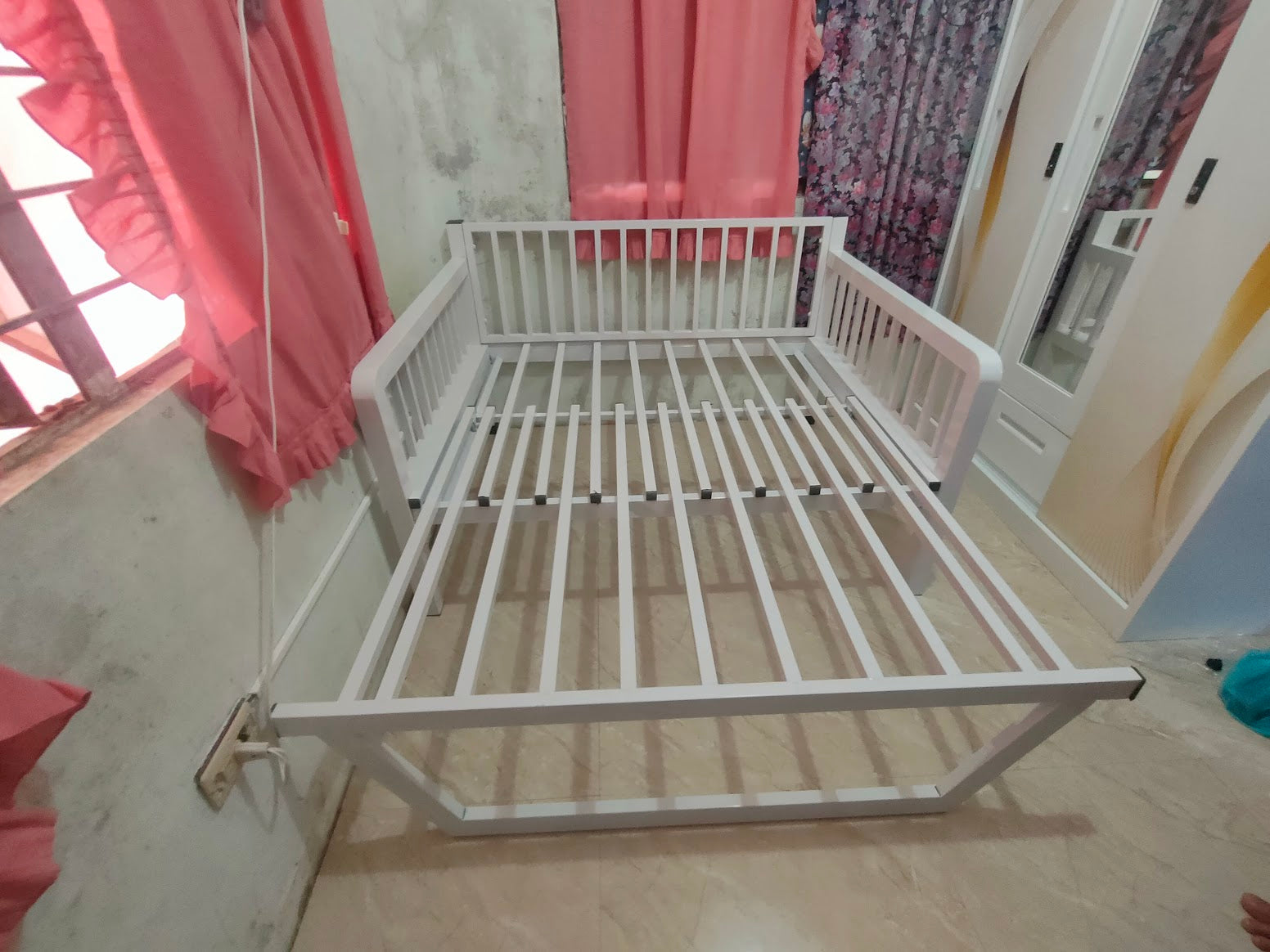 Premium Line Stipe Sofa Bed